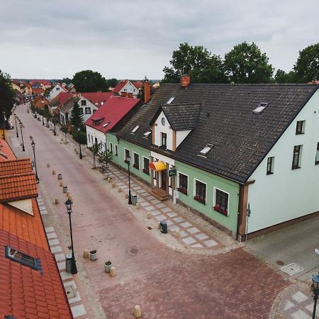 Dom Wczasowy Pod Zegarem Łeba Kültér fotó