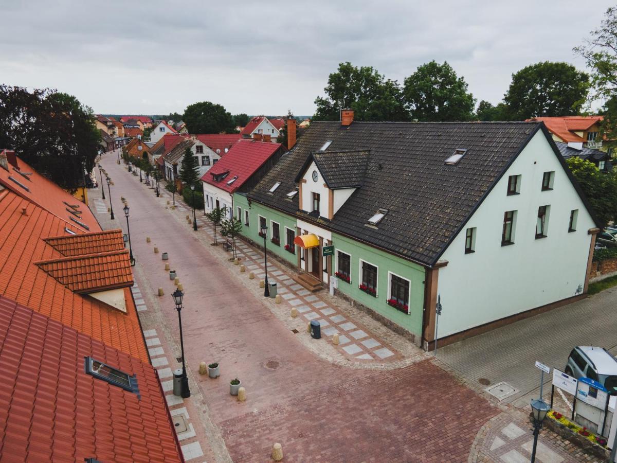 Dom Wczasowy Pod Zegarem Łeba Kültér fotó